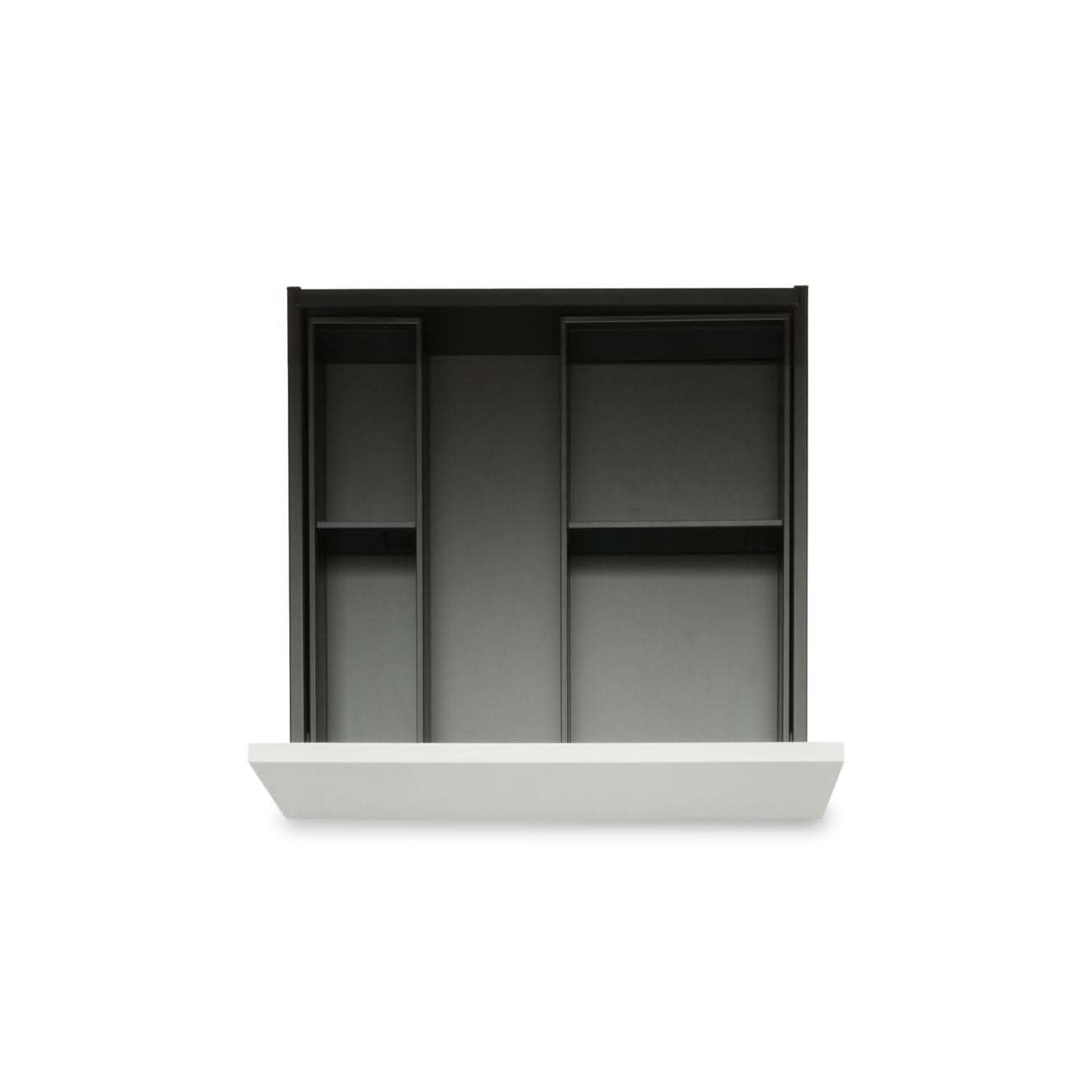 PLAINduo Stahl. Bundle für Besteck & Küchenutensilien (30 cm) Bundle Blum Carbonschwarz 42.2