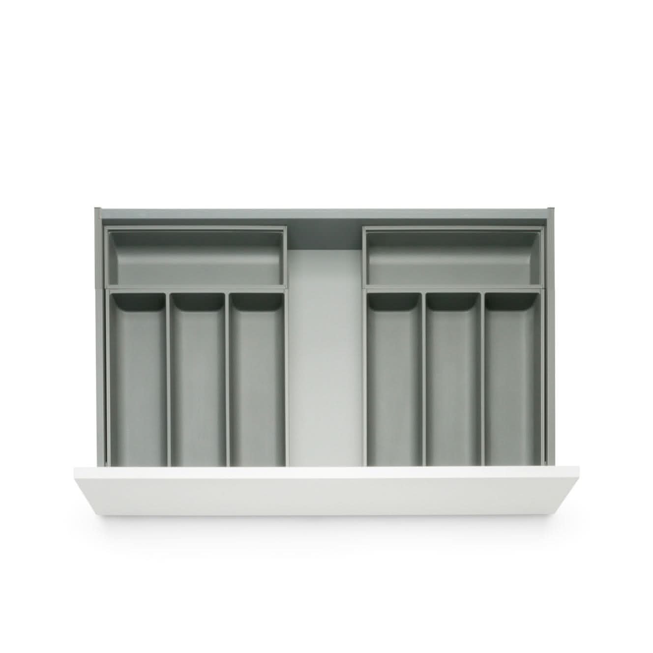 CUTLERYduo Stahl Soft-Touch. Besteckkasten Bundle (60 cm) Bundle Blum Oriongrau 42.2