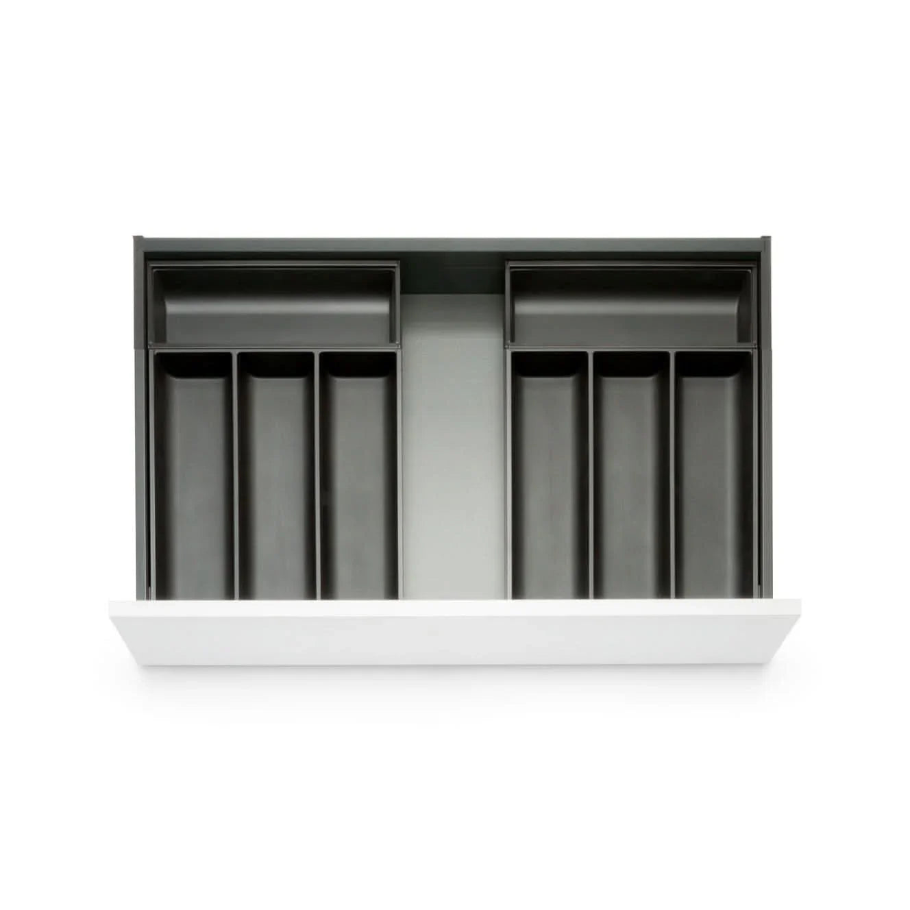 CUTLERYduo Stahl Soft-Touch. Besteckkasten Bundle (60 cm) Bundle Blum Carbonschwarz 42.2