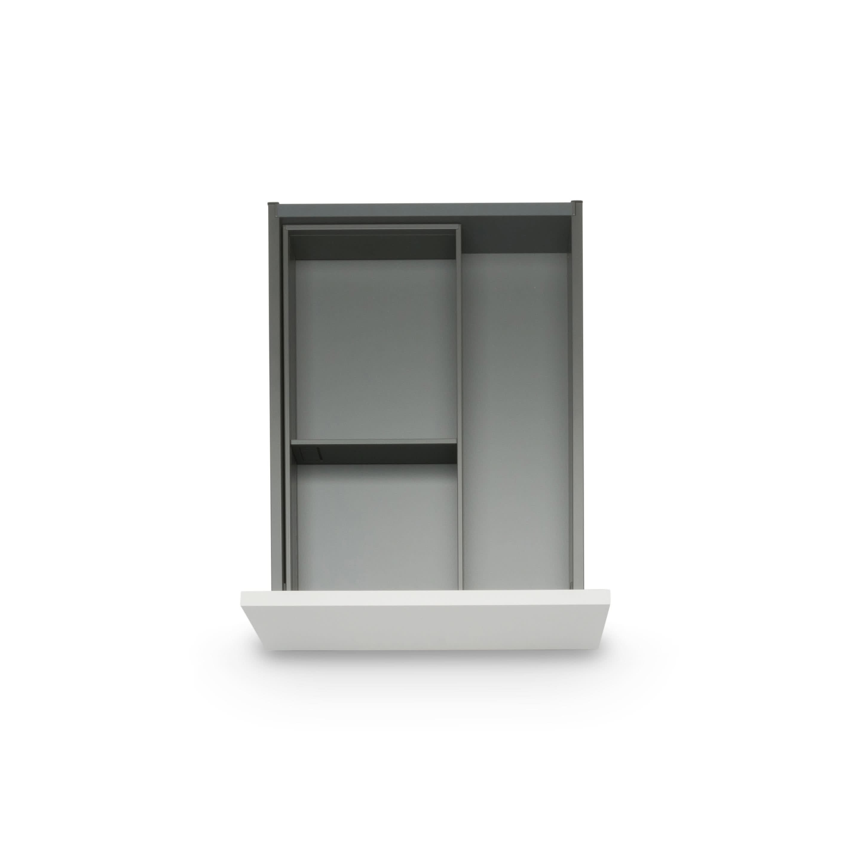 AMBIA-LINE Schubladeneinsatz Stahl (20 cm) Rahmen Blum Oriongrau 42.2
