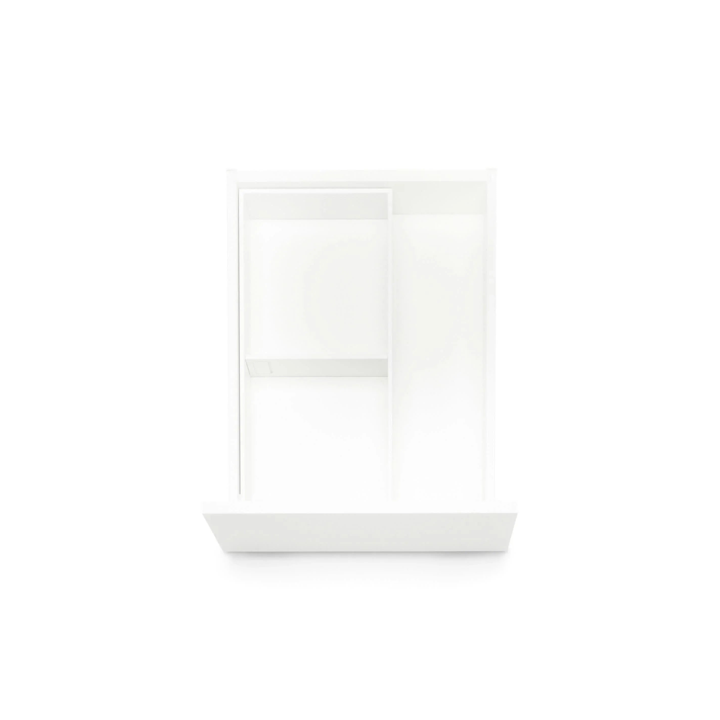 AMBIA-LINE Schubladeneinsatz Stahl (20 cm) Rahmen Blum Seidenweiß 42.2