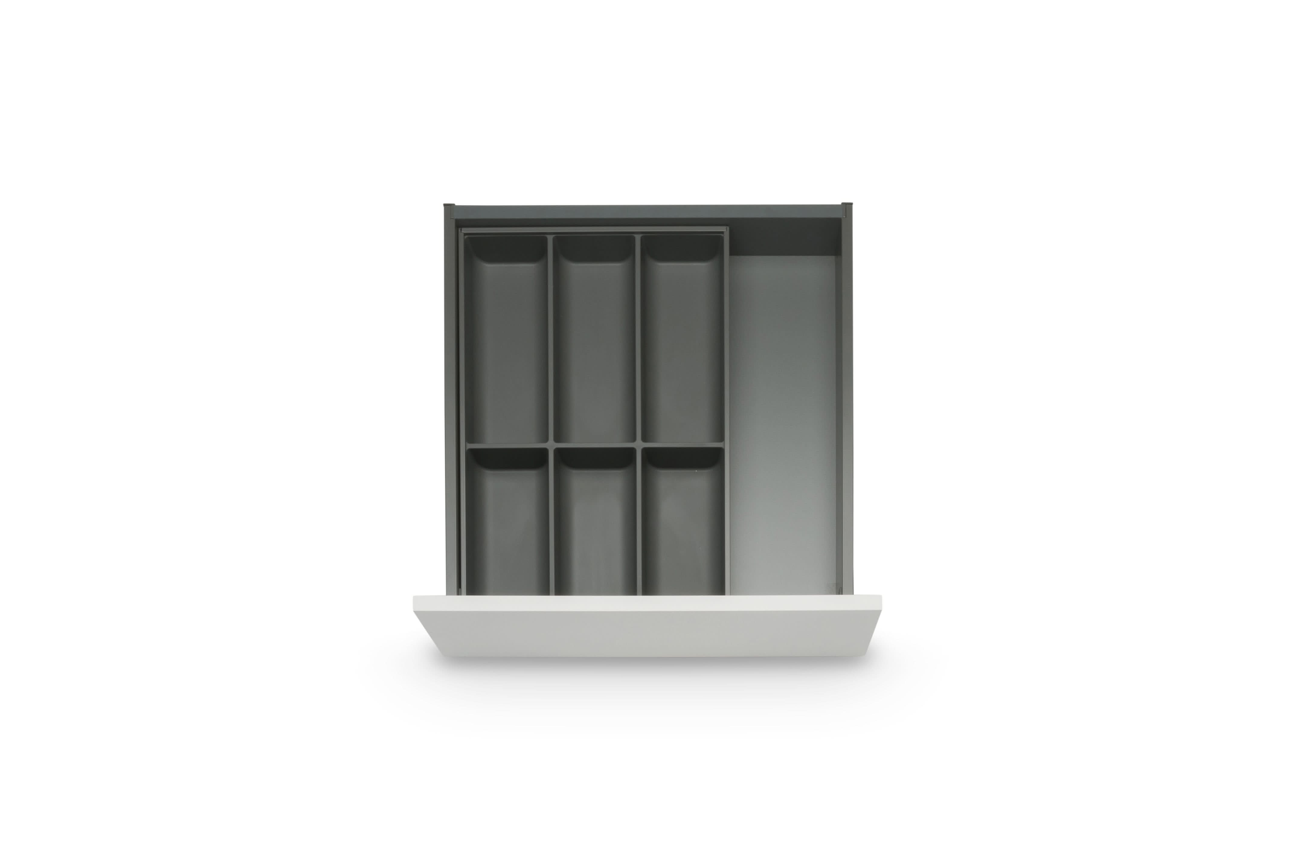 AMBIA-LINE Besteckkasten Stahl Soft-Touch (30 cm) Besteck Blum