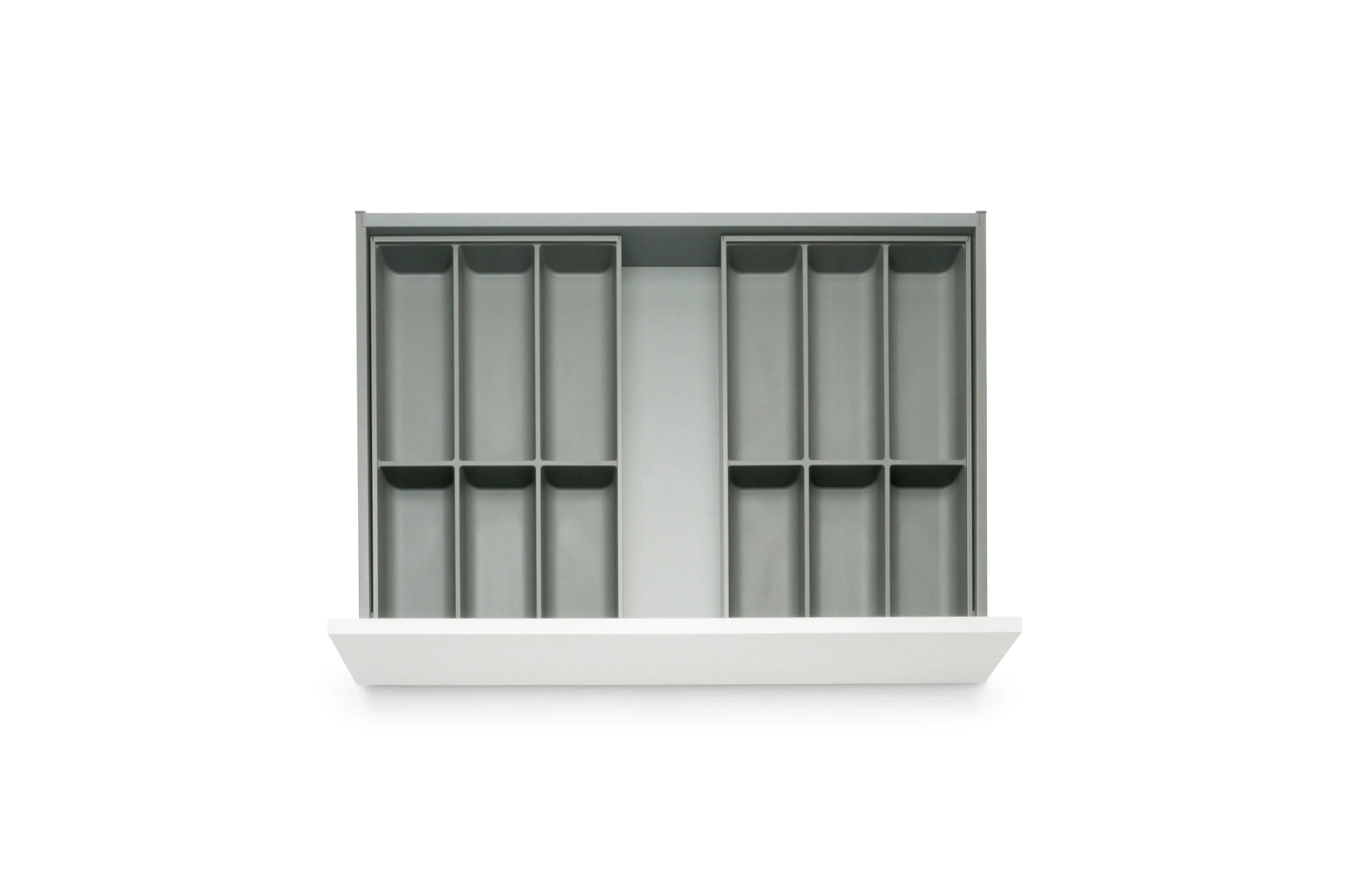 CUTLERYduo Stahl Soft-Touch. Besteckkasten Bundle (60 cm) Bundle Blum Oriongrau 47.2