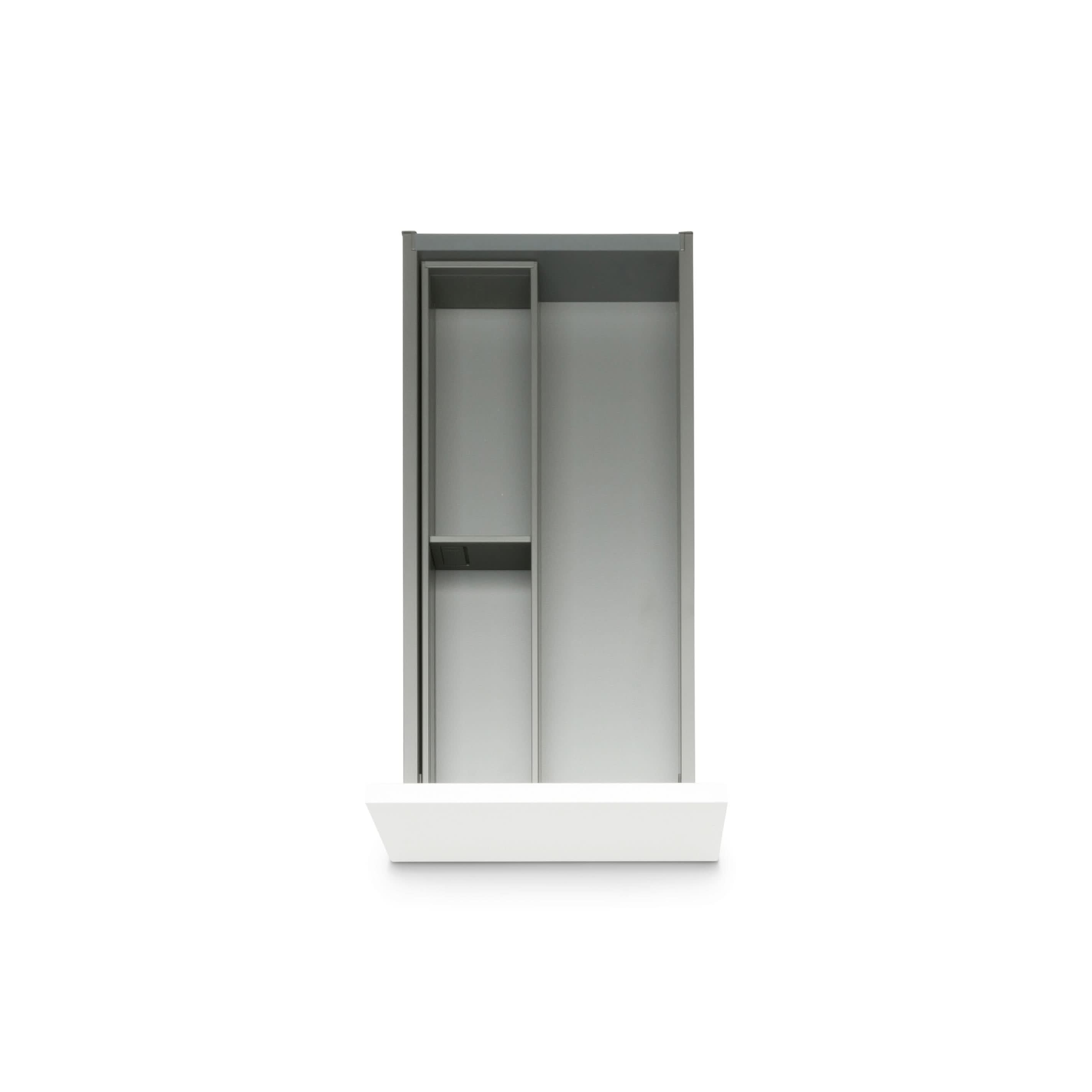 AMBIA-LINE Schubladeneinsatz Stahl (10 cm) Rahmen Blum