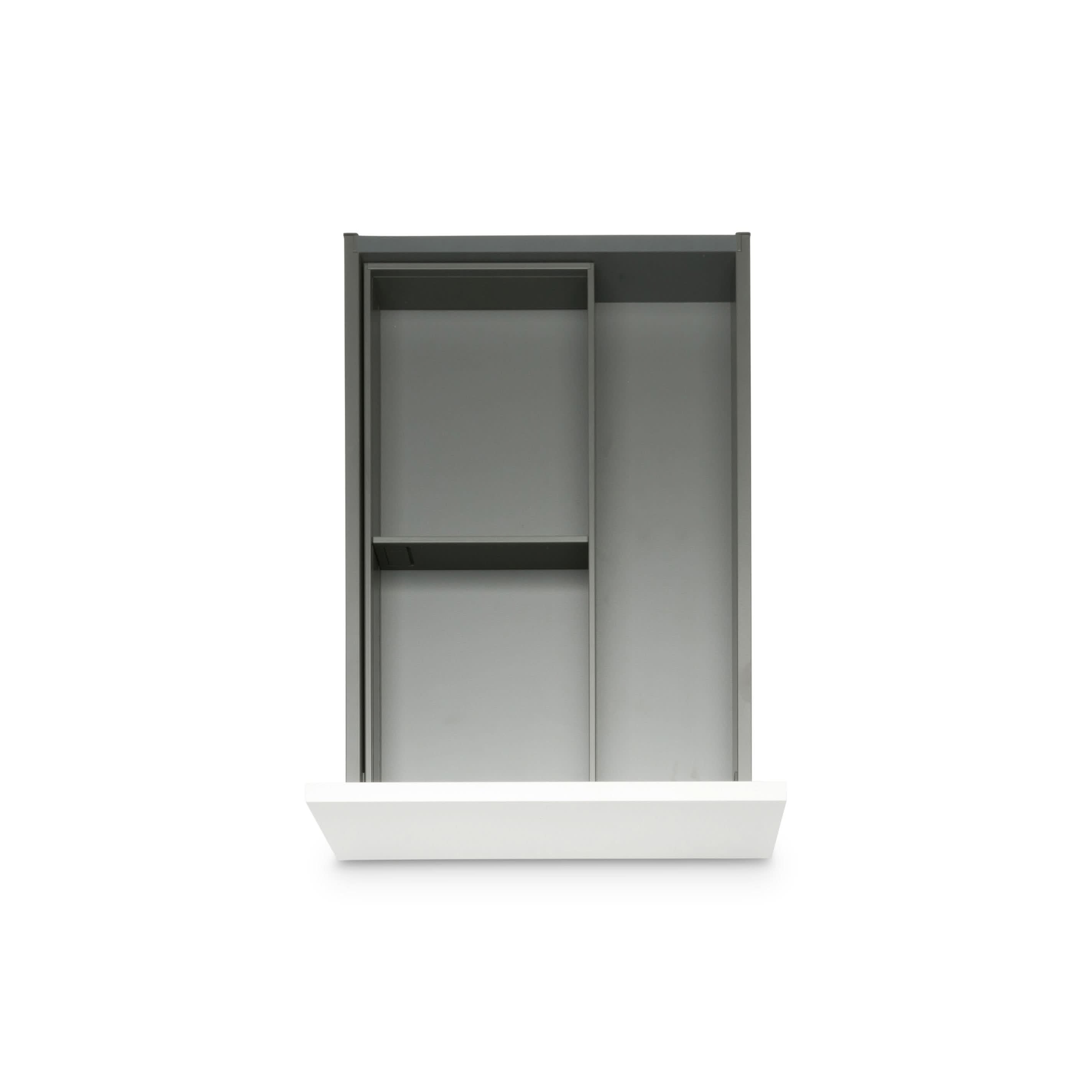 AMBIA-LINE Schubladeneinsatz Stahl (20 cm) Rahmen Blum