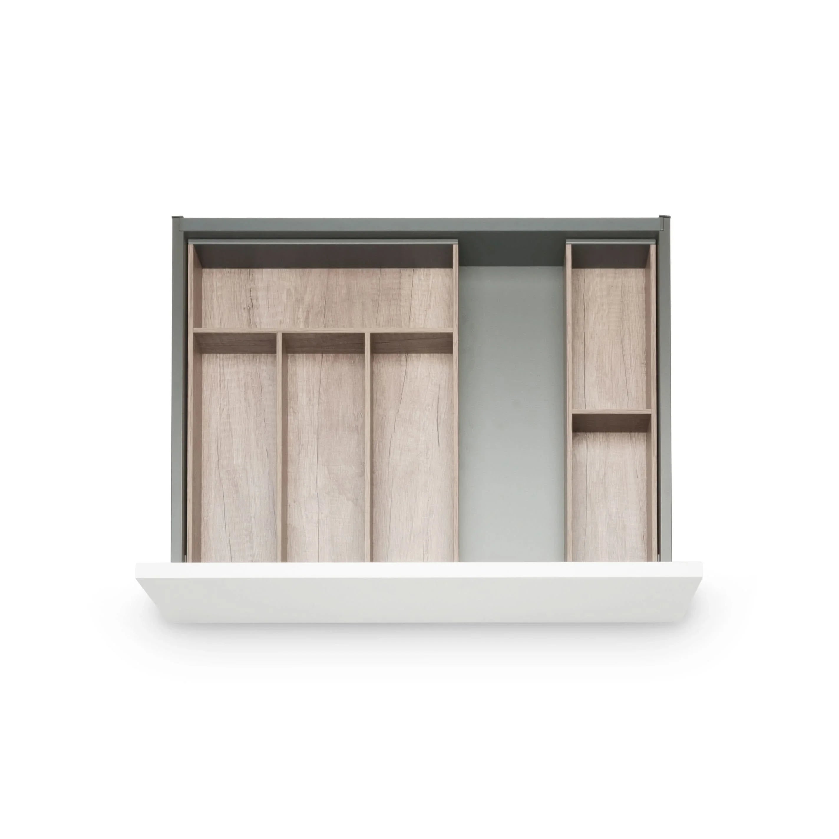 CLASSICduo Holz. Besteckkasten & Rahmen Bundle (40 cm) Bundle Blum Nebraska Eiche 42.2