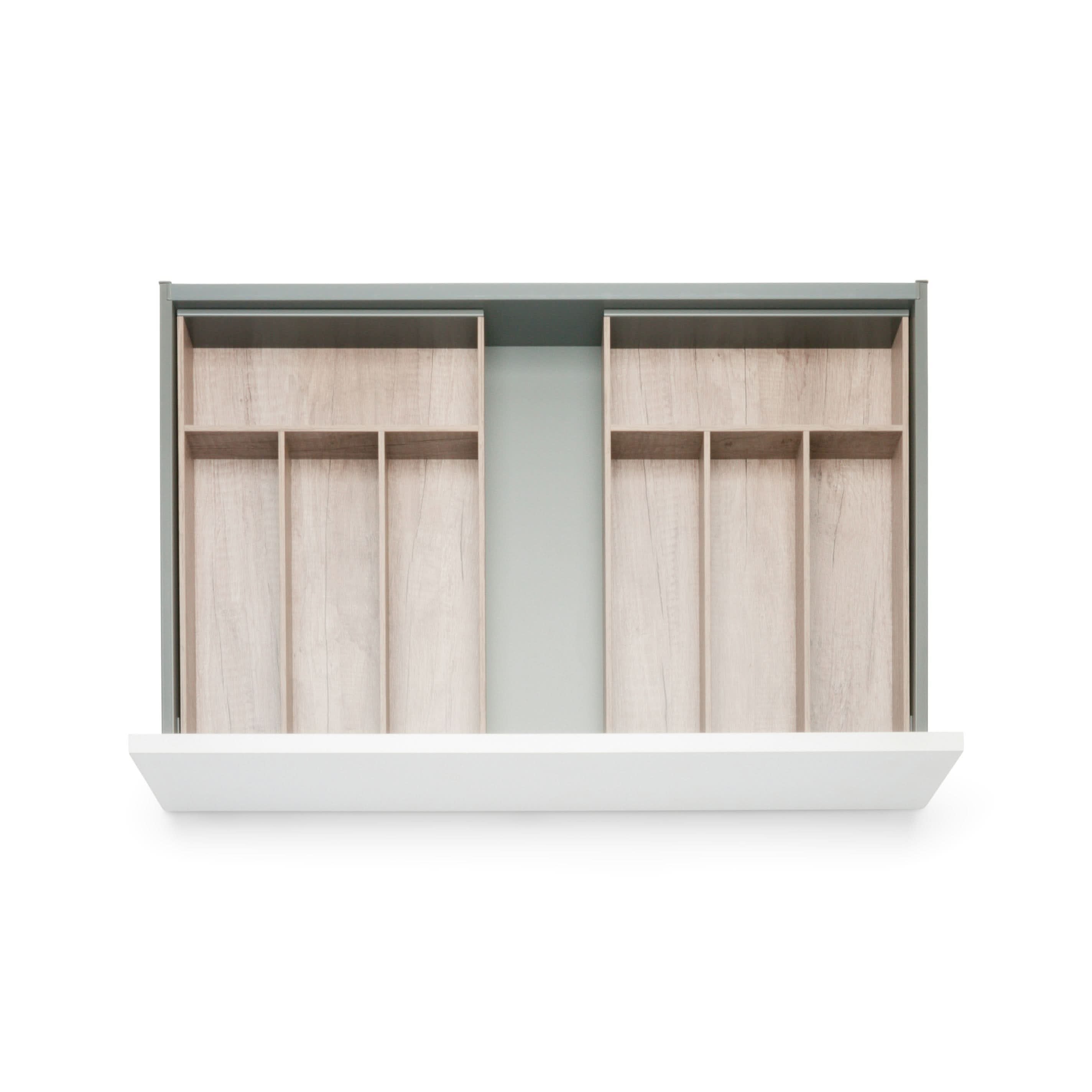 CUTLERYduo Holz. Besteckkasten Bundle (60 cm) Bundle Blum Nebraska Eiche 42.2
