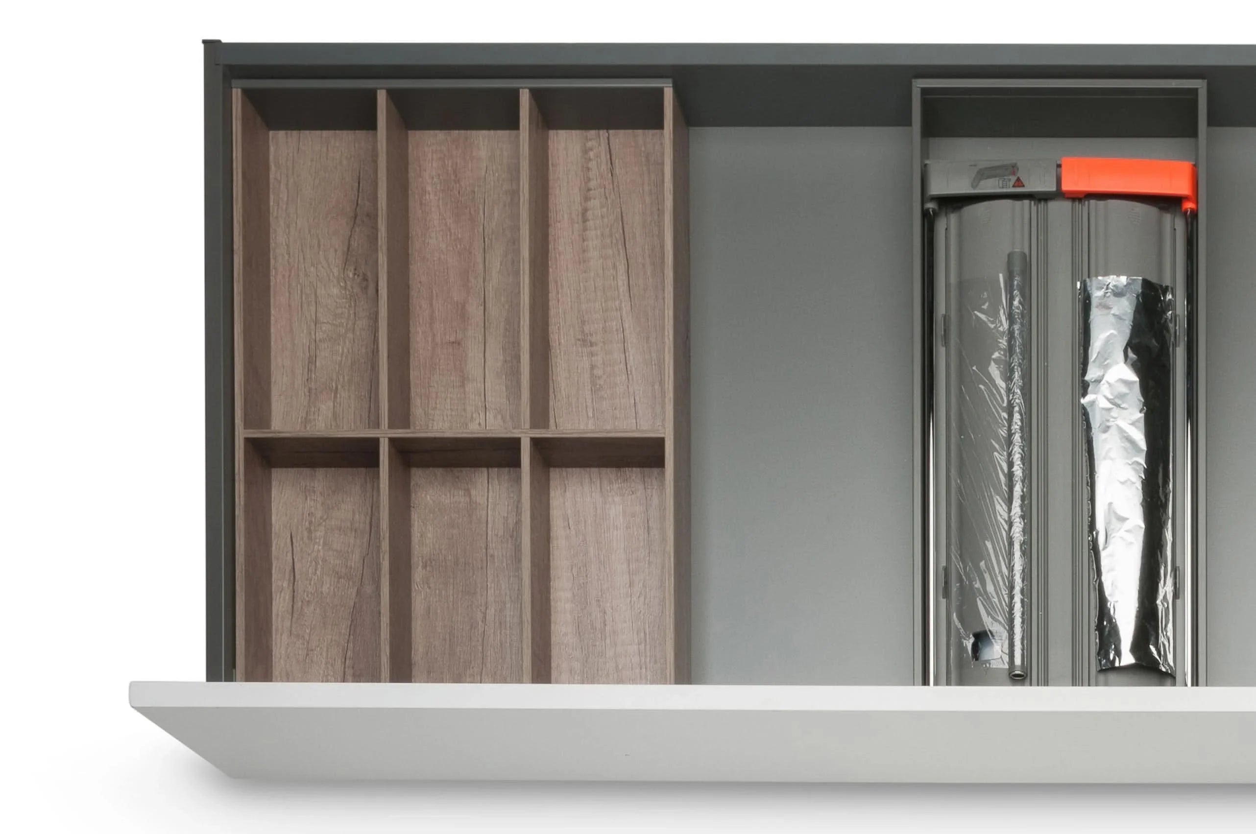 CLASSICfoil Holz. Besteck- & Folieneinsatz Bundle (50 cm) Bundle Blum Nebraska Eiche 47.2