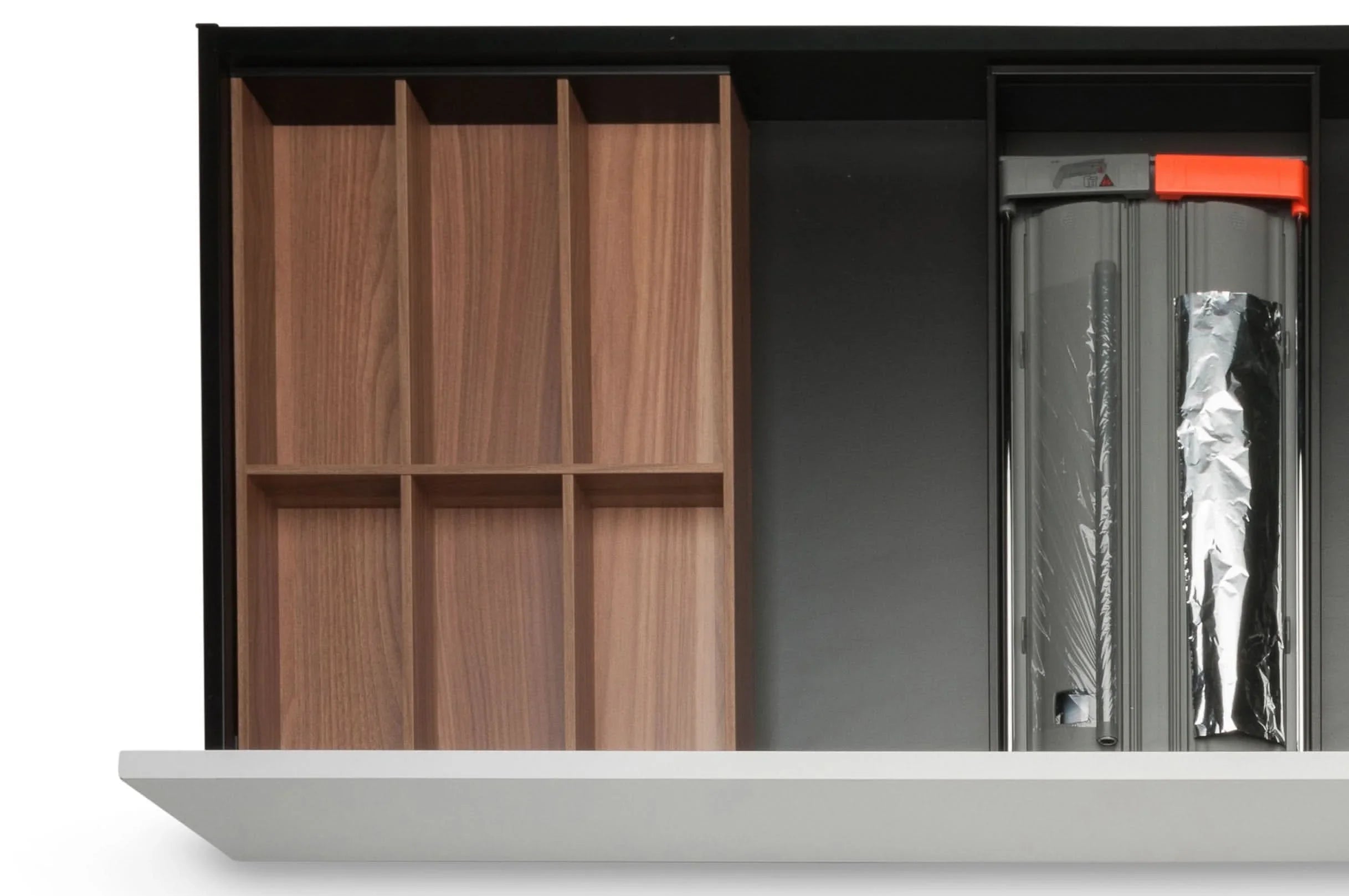 CLASSICfoil Holz. Besteck- & Folieneinsatz Bundle (50 cm) Bundle Blum Tennessee Nuss 47.2