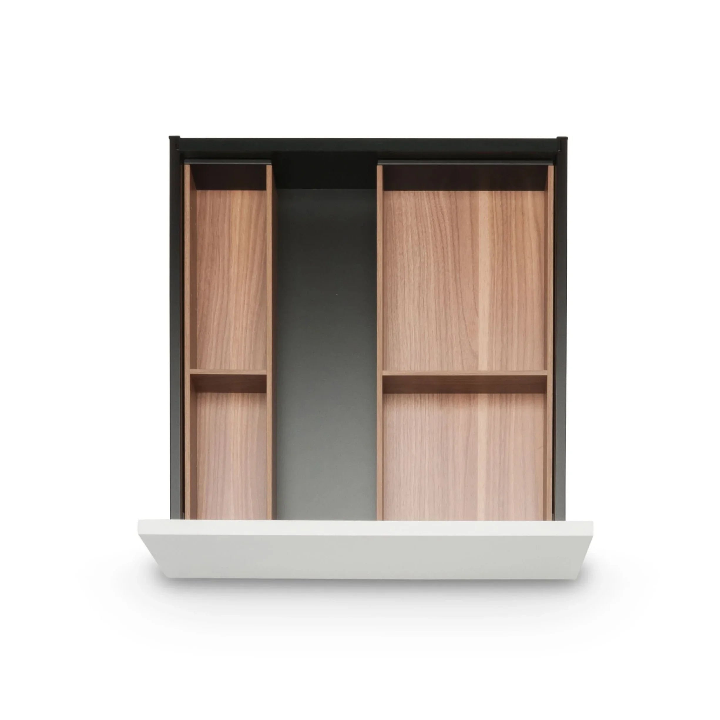 PLAINduo Holz. Bundle für Besteck & Küchenutensilien (30 cm) Bundle Blum Tennessee Nuss 47.2