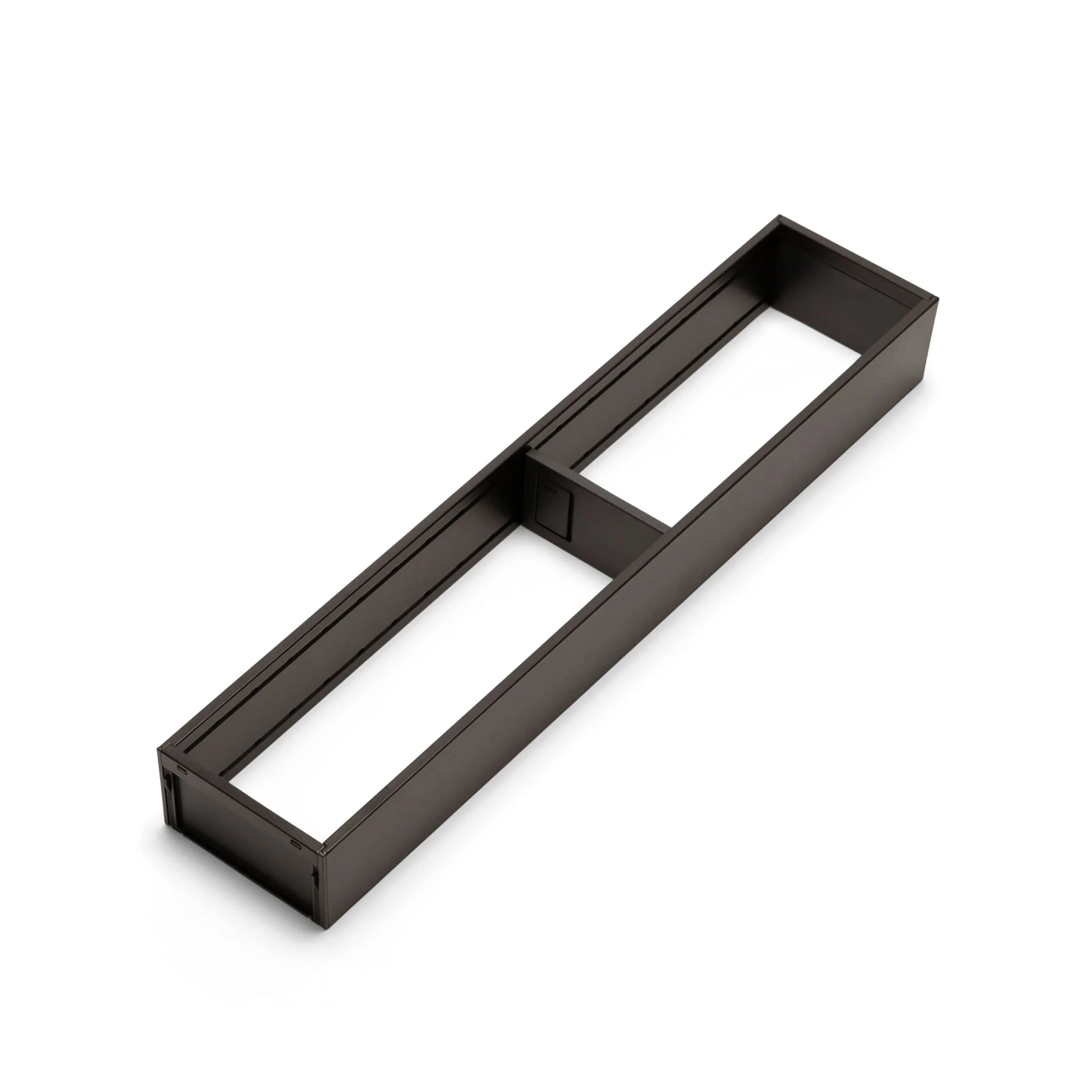 AMBIA-LINE Schubladeneinsatz Stahl (10 cm) Rahmen Blum