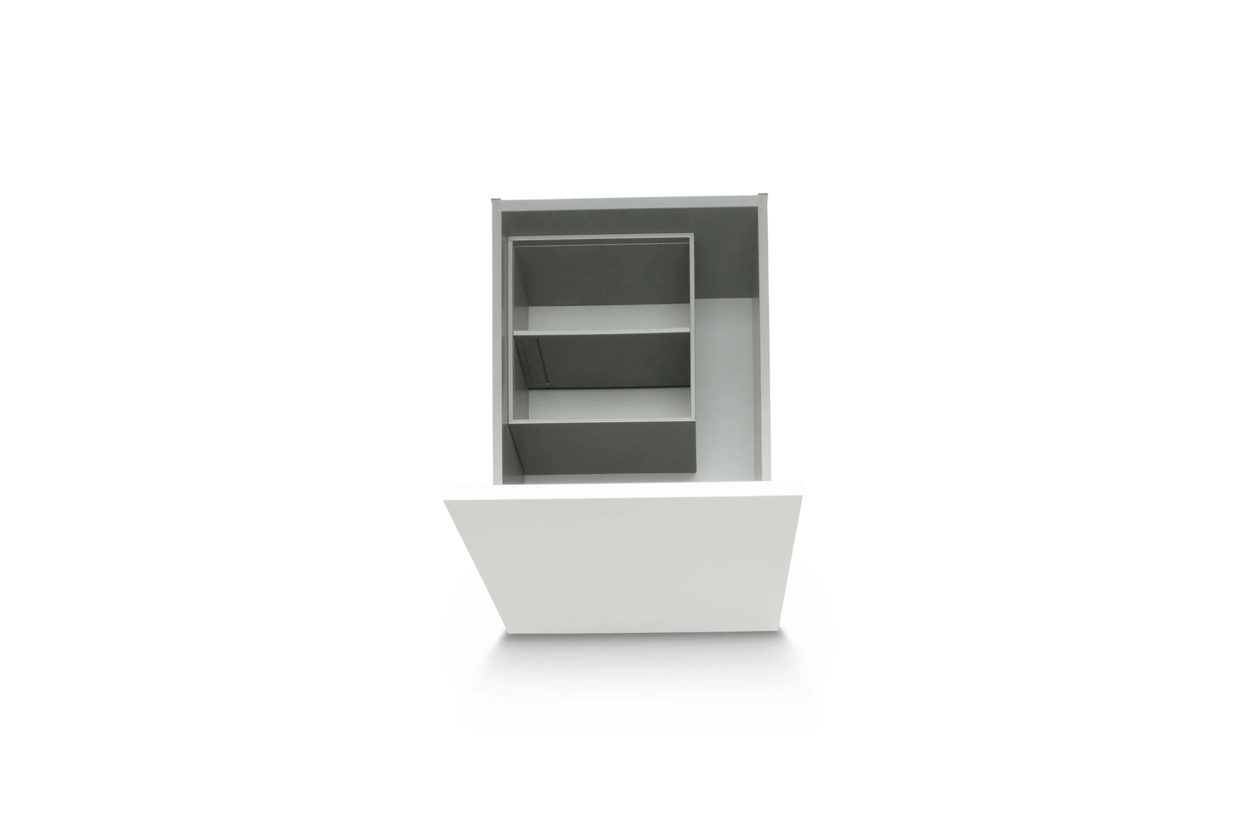 AMBIA-LINE Organiser Stahl (27 x 24,2 cm) Rahmen Blum Oriongrau