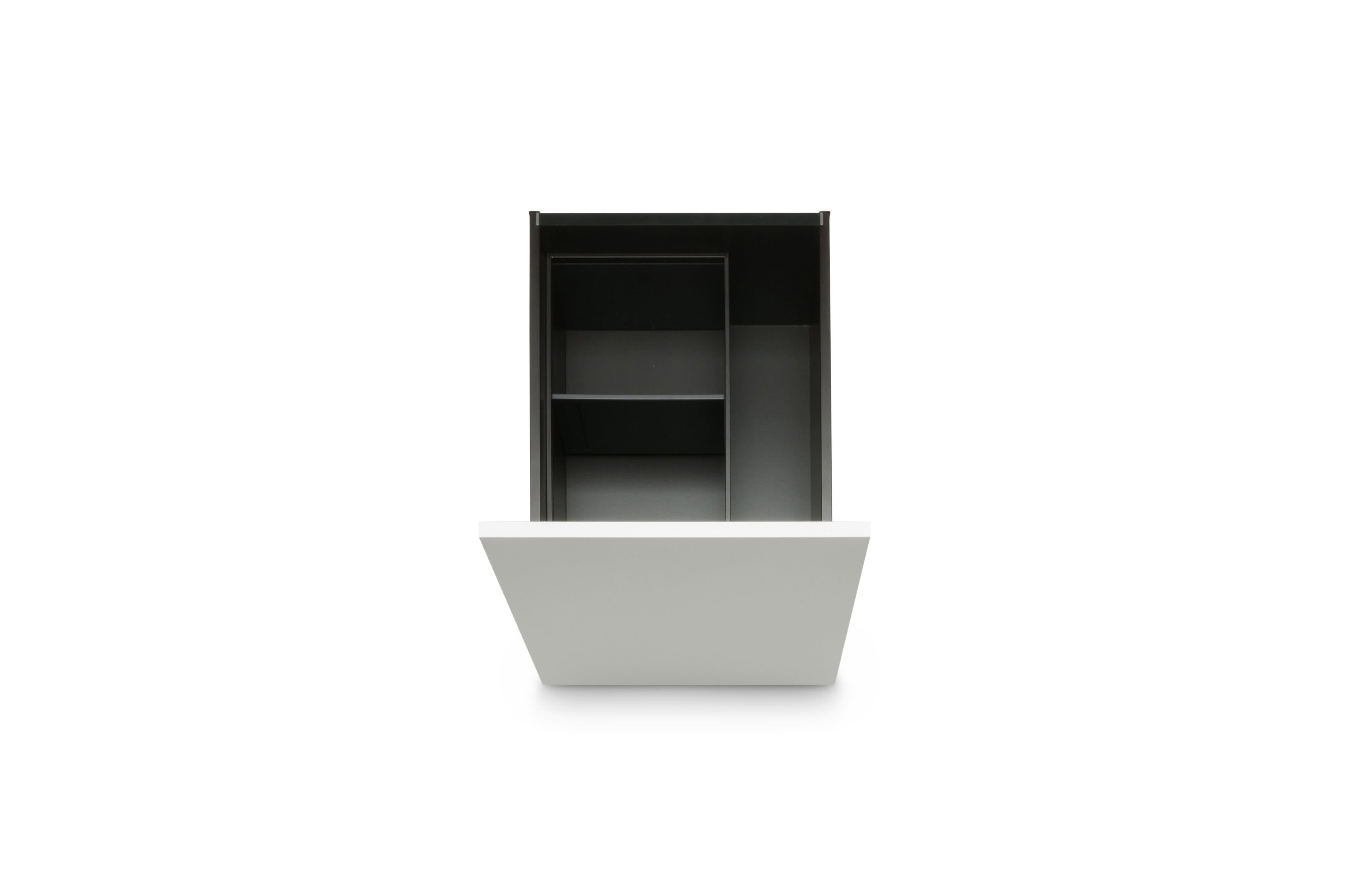 AMBIA-LINE Organiser Stahl (37,2 x 21,8 cm) Rahmen Blum Carbonschwarz 37.2 21.8
