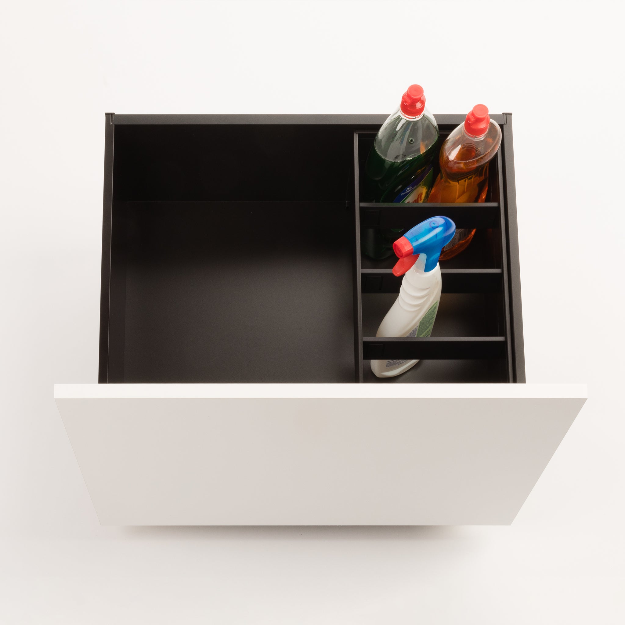 Flaschenhalter für die Schublade Rahmen Blum