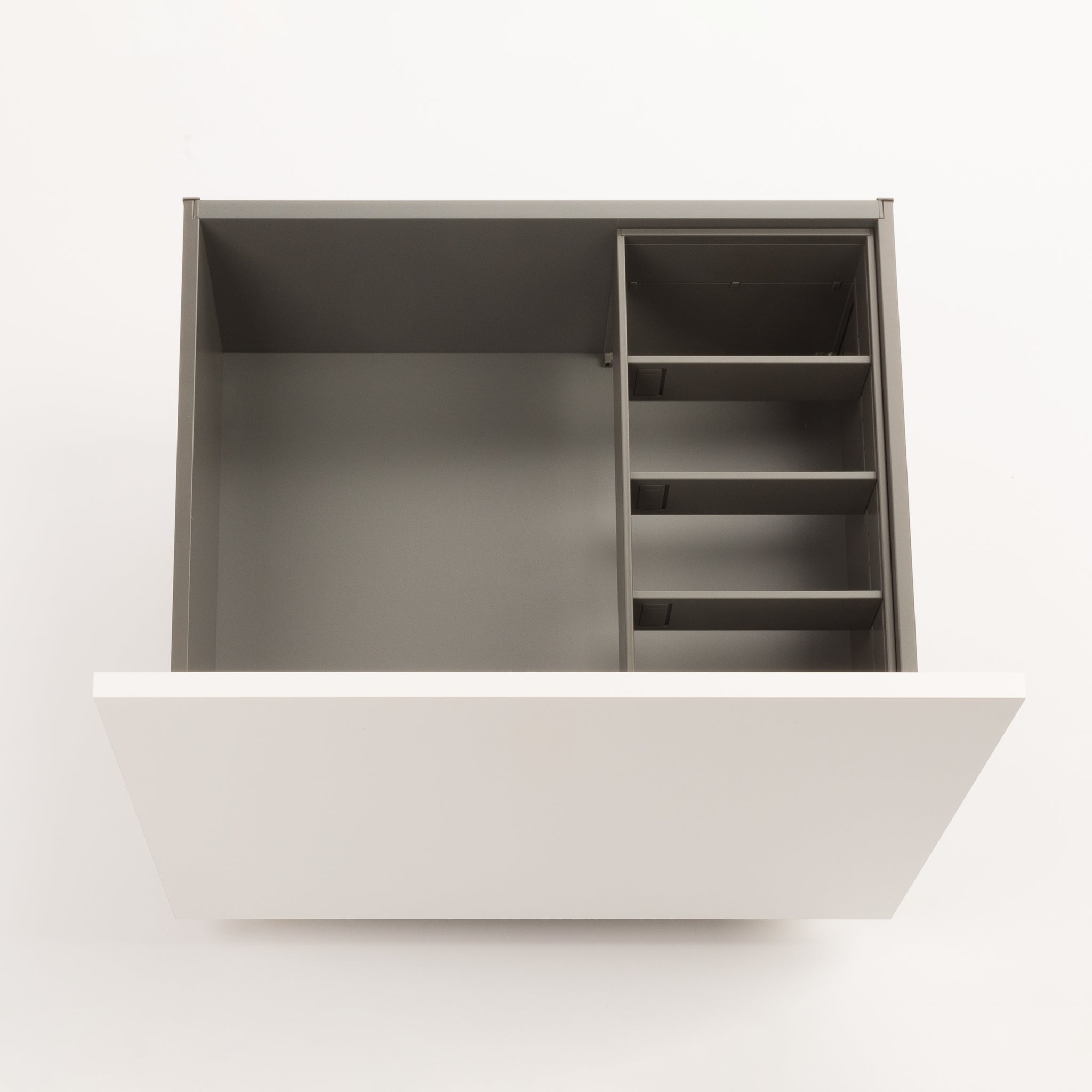 Flaschenhalter für die Schublade Rahmen Blum