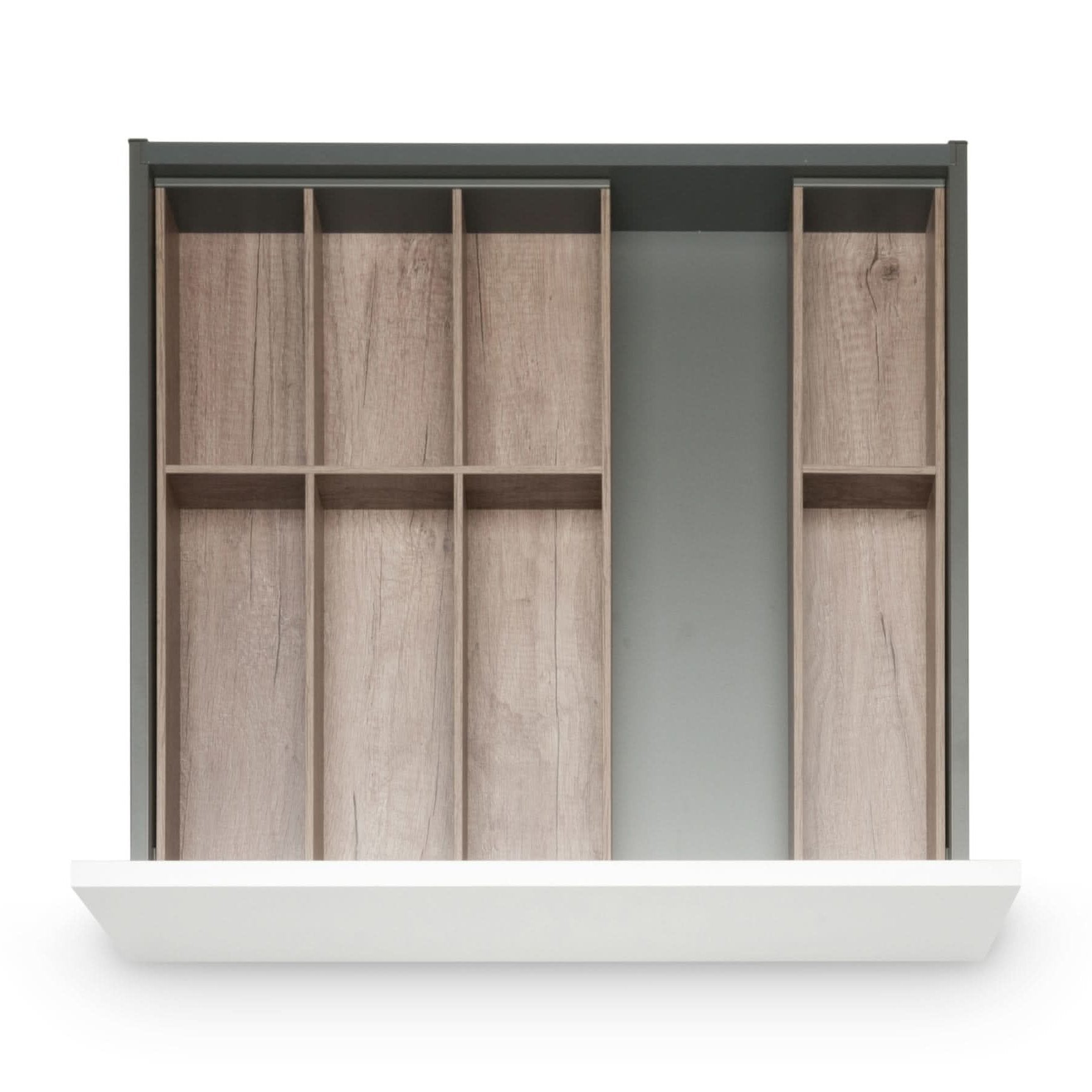 CLASSICduo Holz. Besteckkasten & Rahmen Bundle (40 cm) Bundle Blum