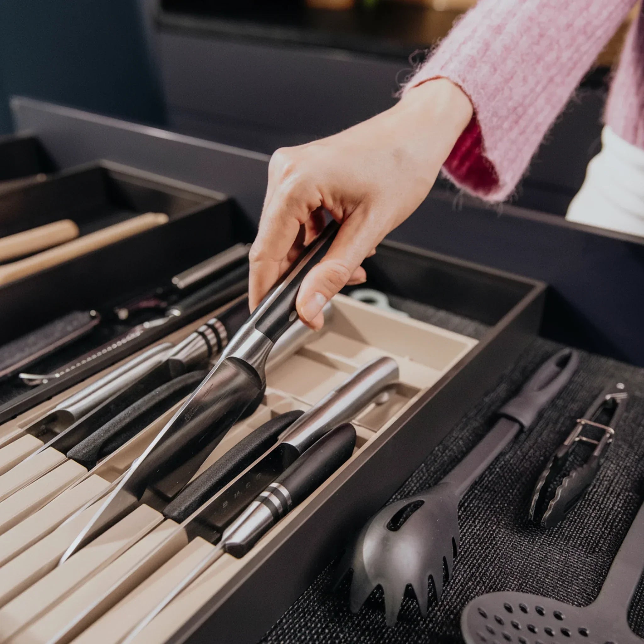 ECO AMBIA-LINE Messerblock aus pflanzenbasiertem Kunststoff Zubehör Blum