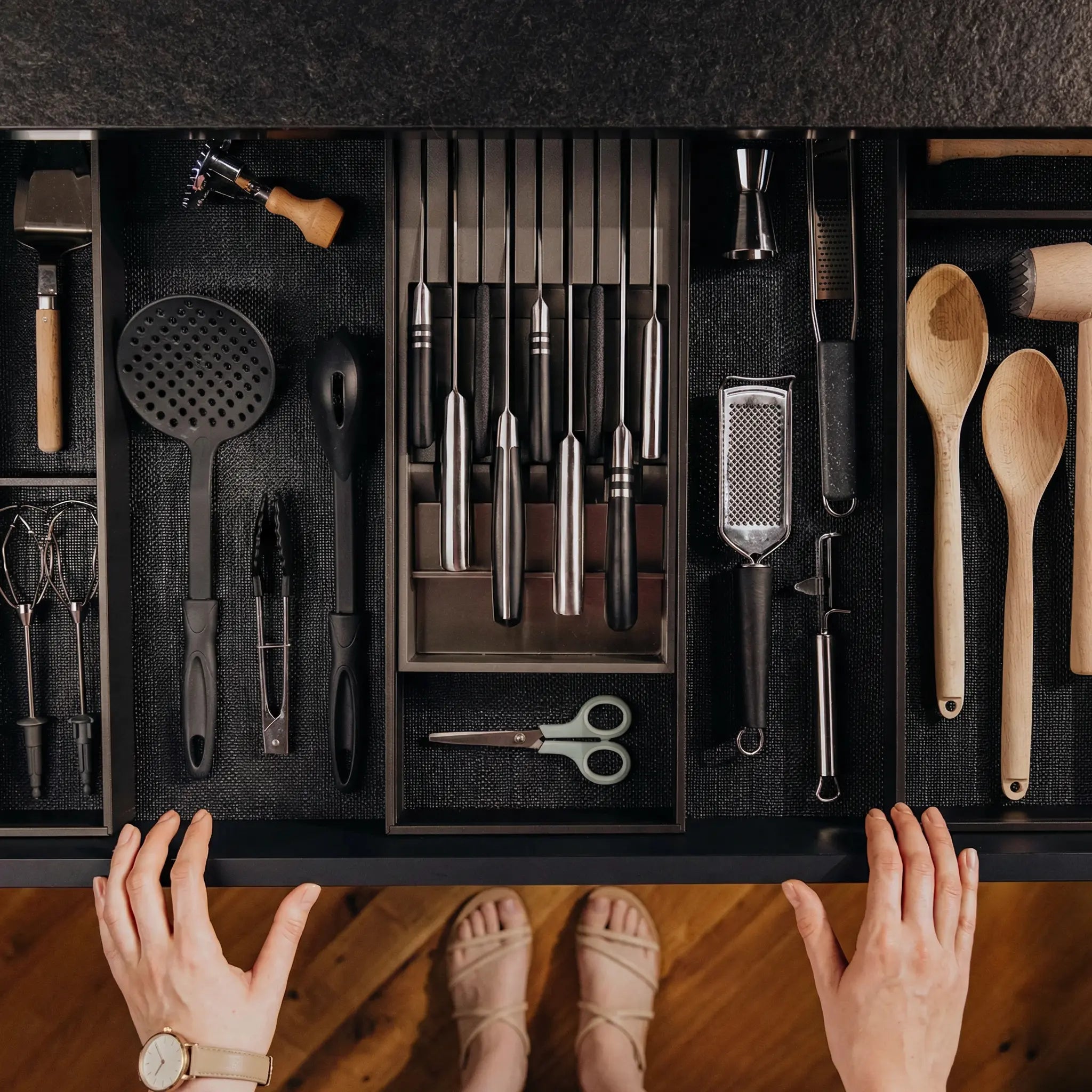 AMBIA-LINE Messerblock für Schublade Zubehör Blum