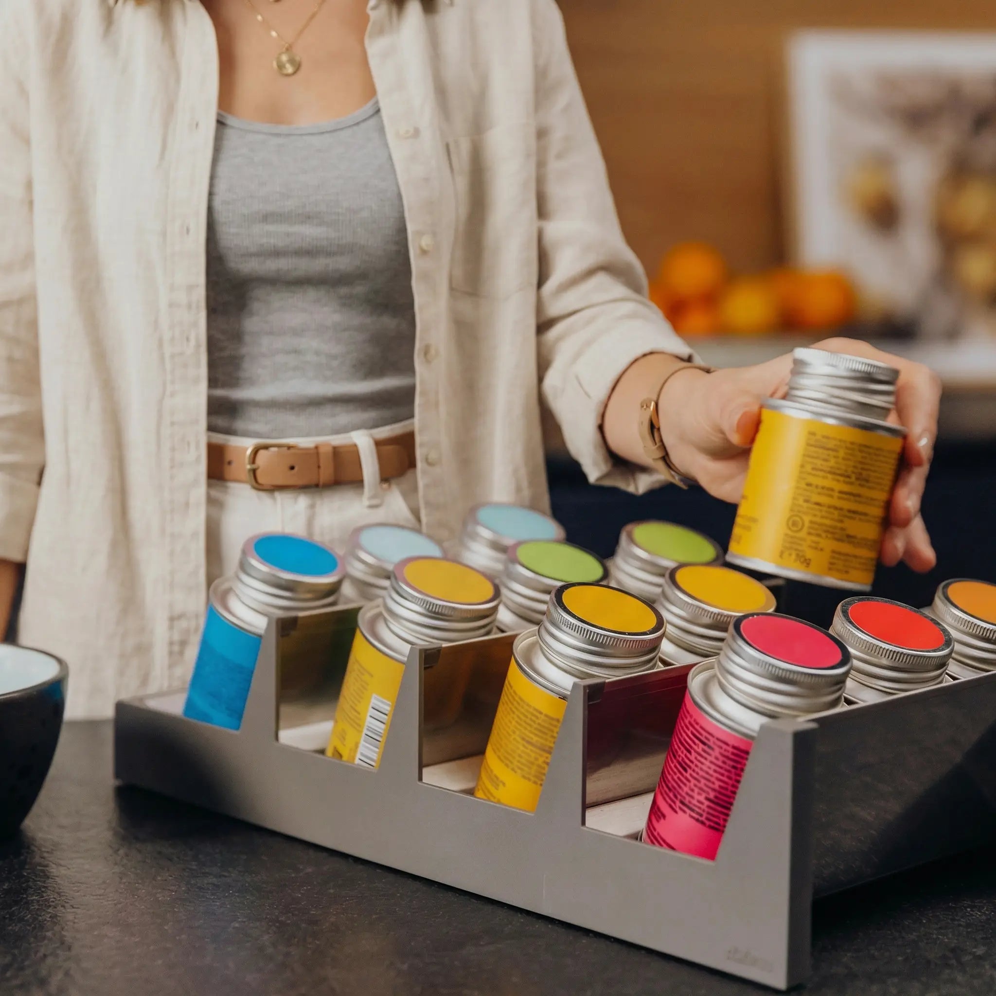 AMBIA-LINE Gewürzhalter für Schublade Zubehör Blum