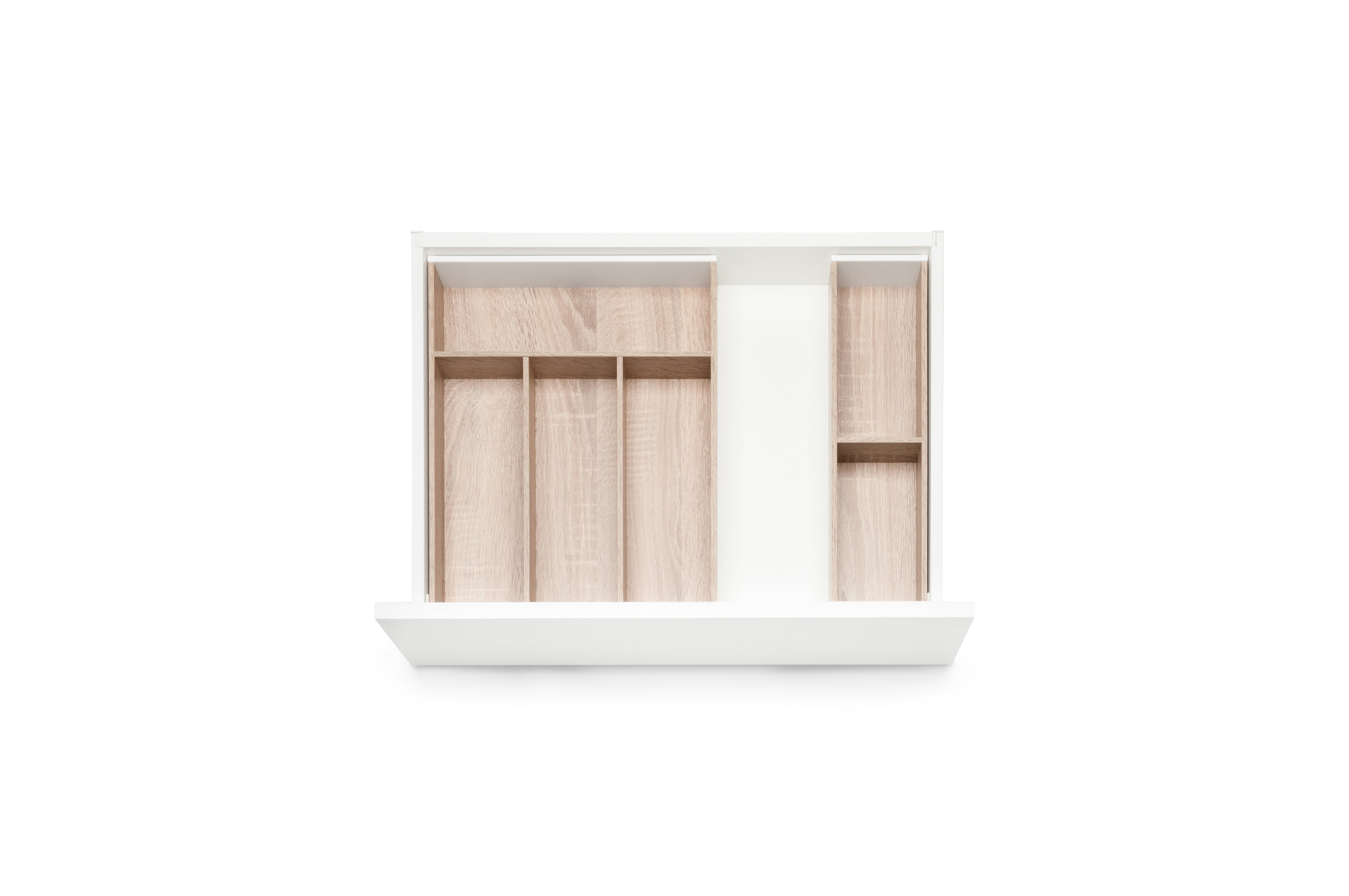 CLASSICduo Holz. Besteckkasten & Rahmen Bundle (400 mm) Besteck Blum Bardolino Eiche 422 400