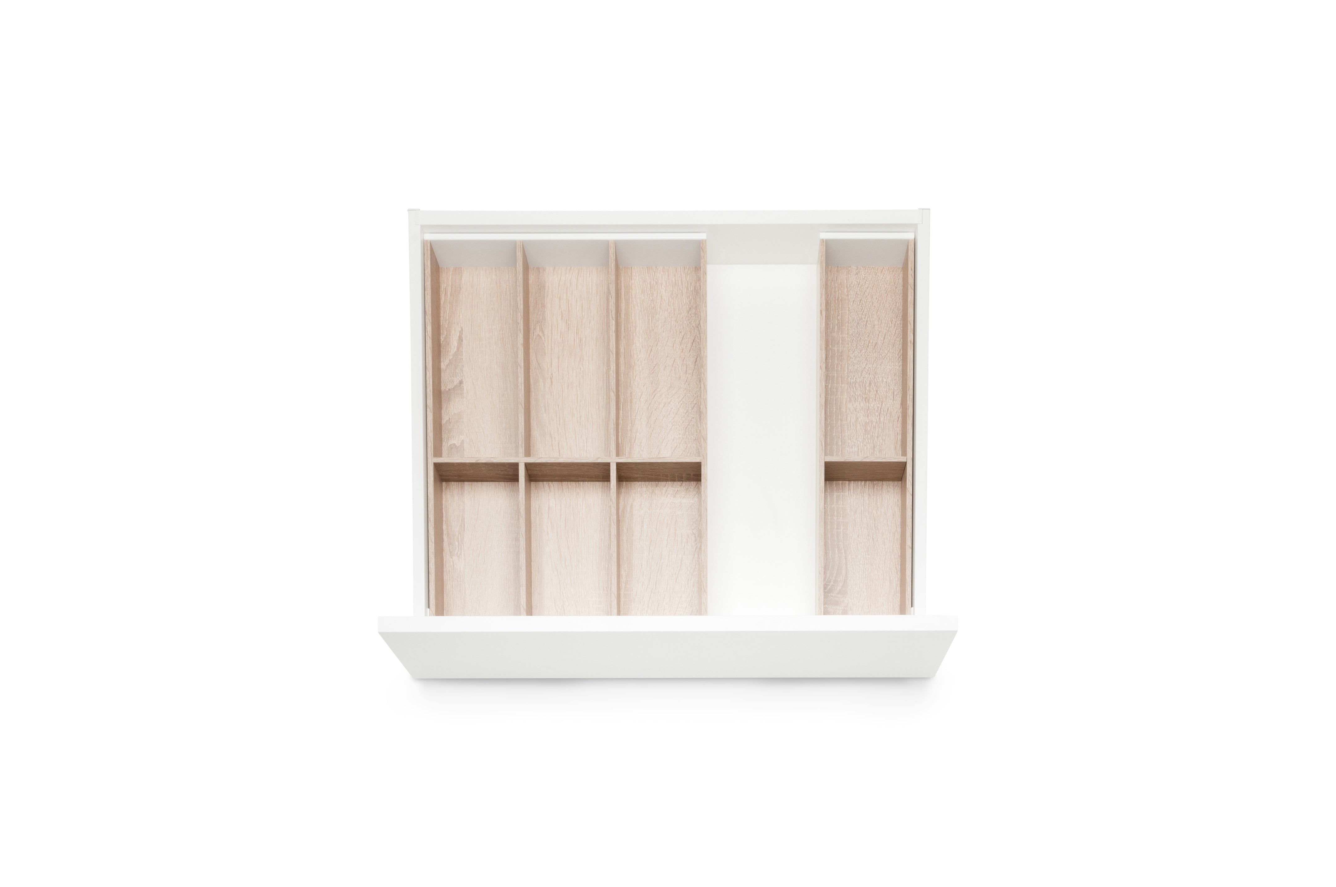 CLASSICduo Holz. Besteckkasten & Rahmen Bundle (400 mm) Besteck Blum Bardolino Eiche 472 400