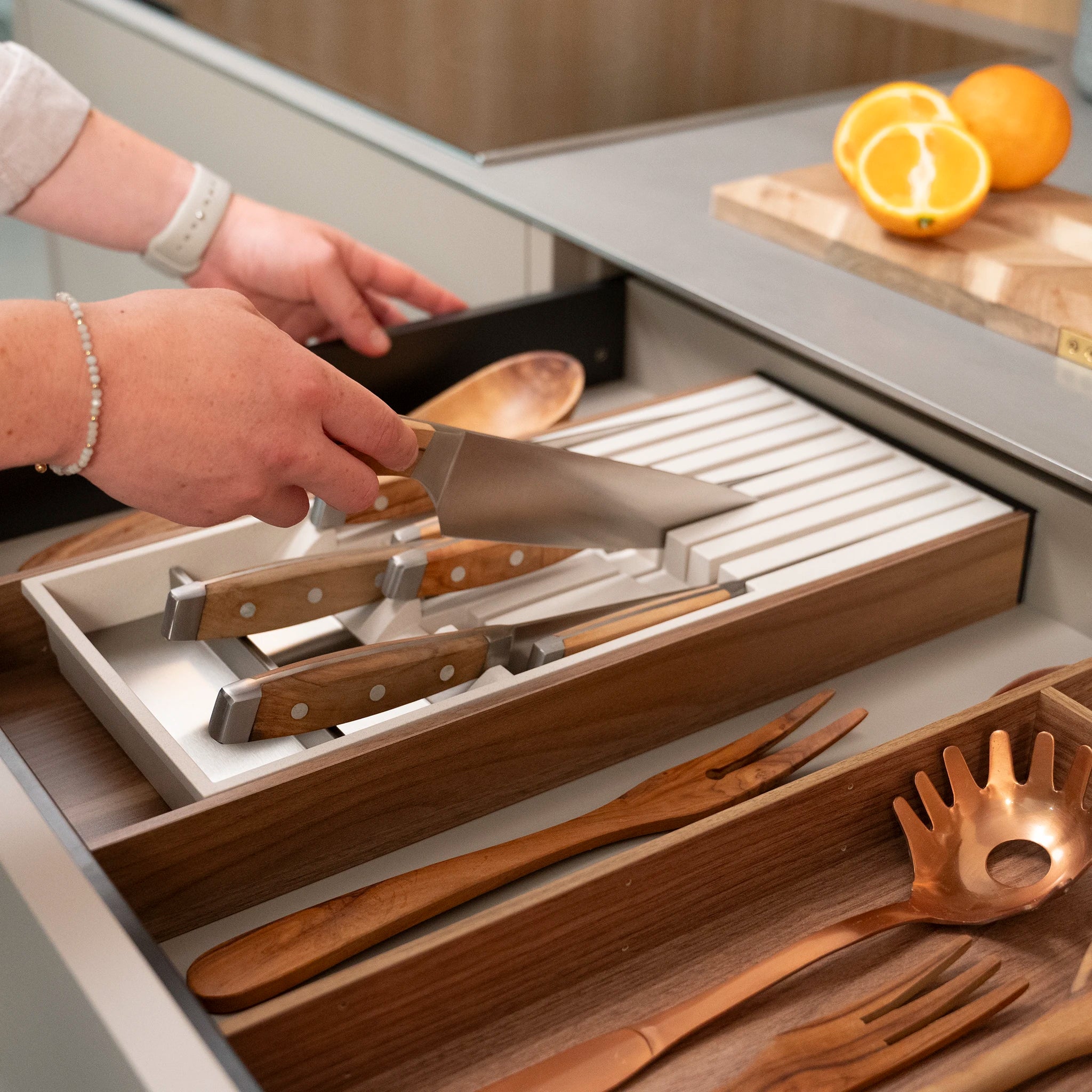 ECO AMBIA-LINE Messerblock für Schublade Zubehör Blum