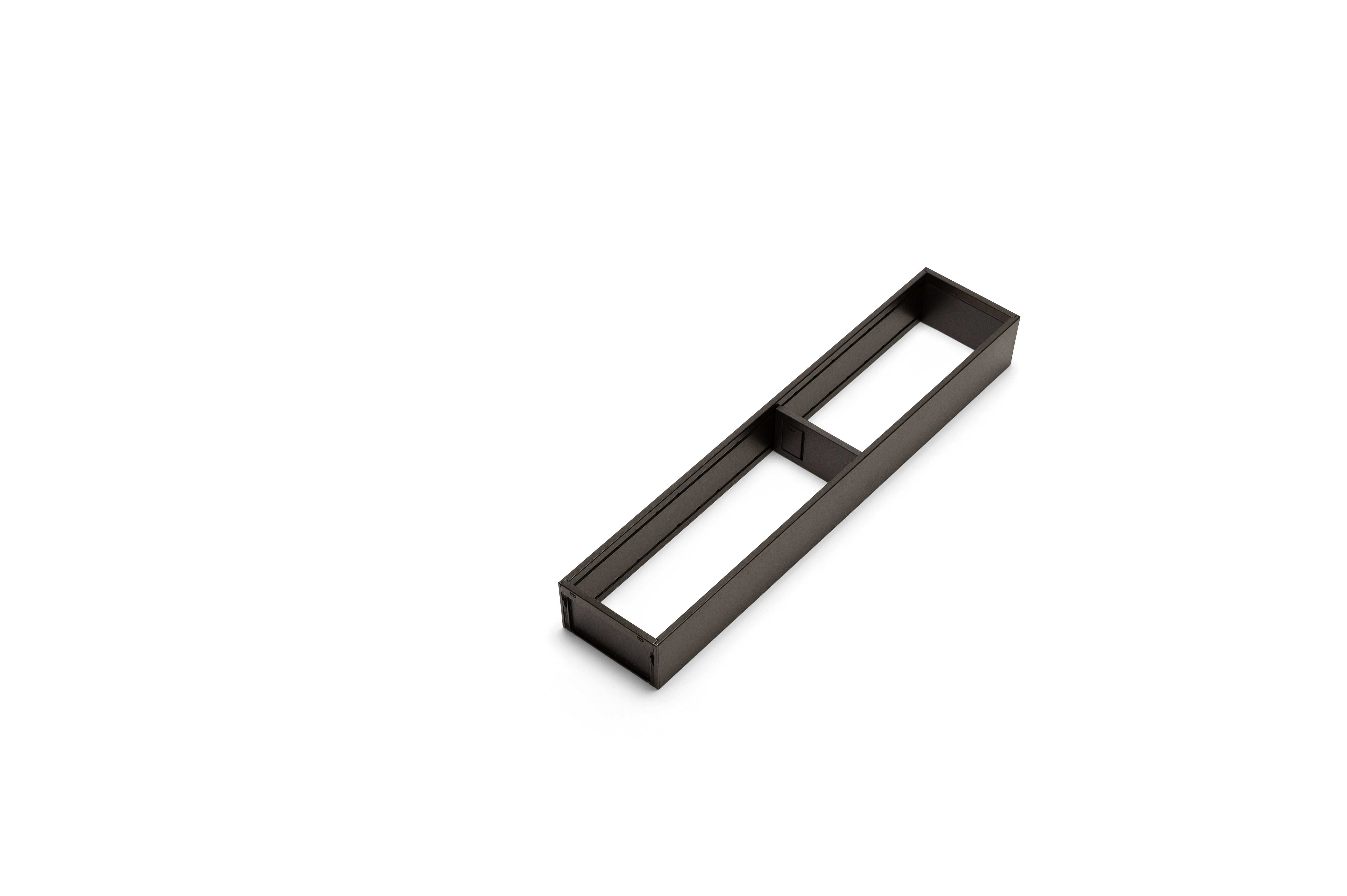 Schubladeneinsatz Stahl (100 mm) Rahmen Blum   