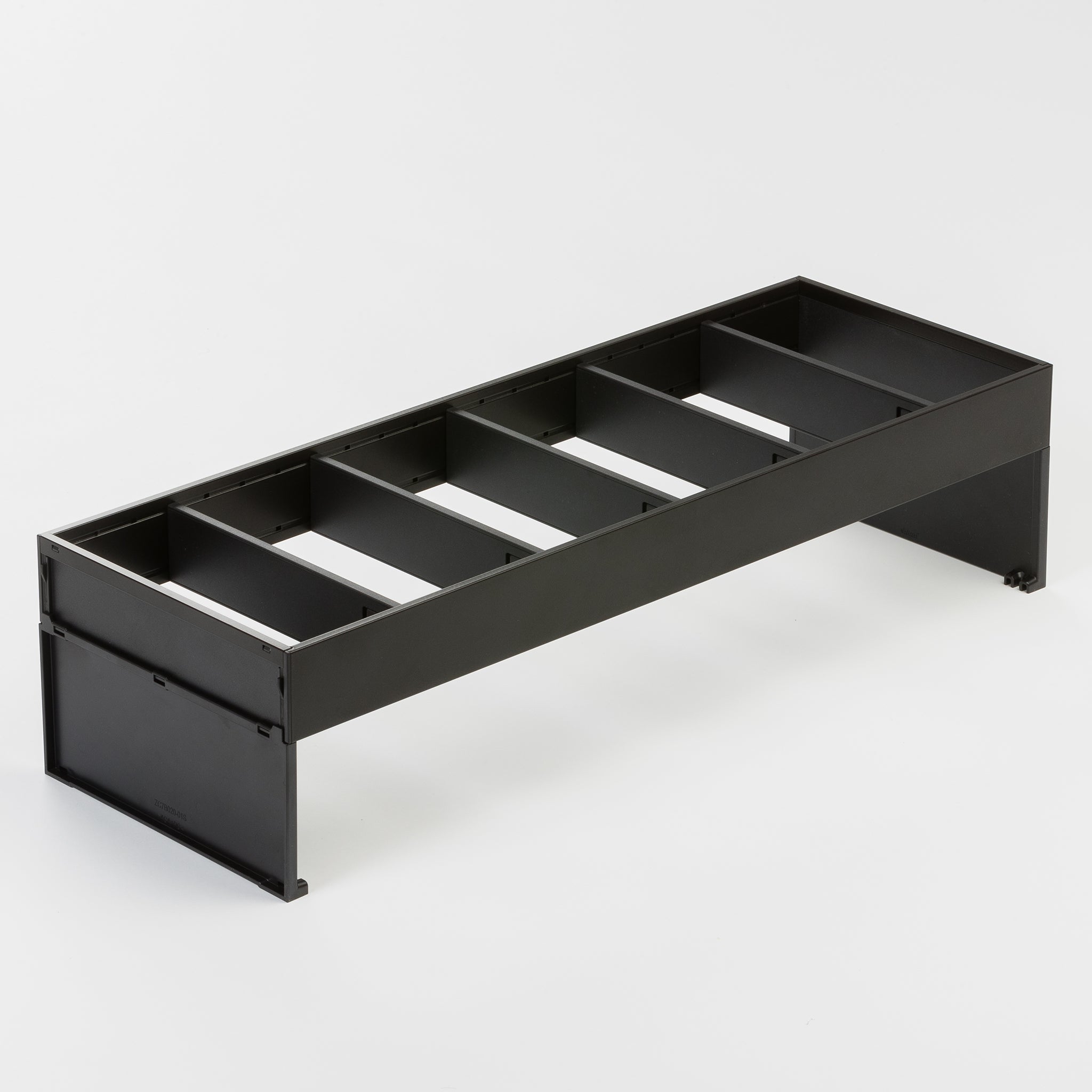 Flaschenhalter für die Schublade Rahmen Blum Carbonschwarz 42.2