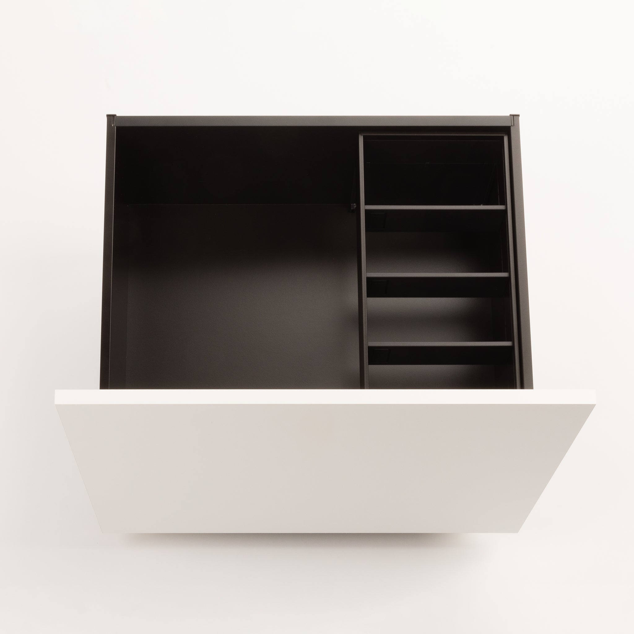 Flaschenhalter für die Schublade Rahmen Blum