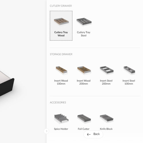 Configure your drawer