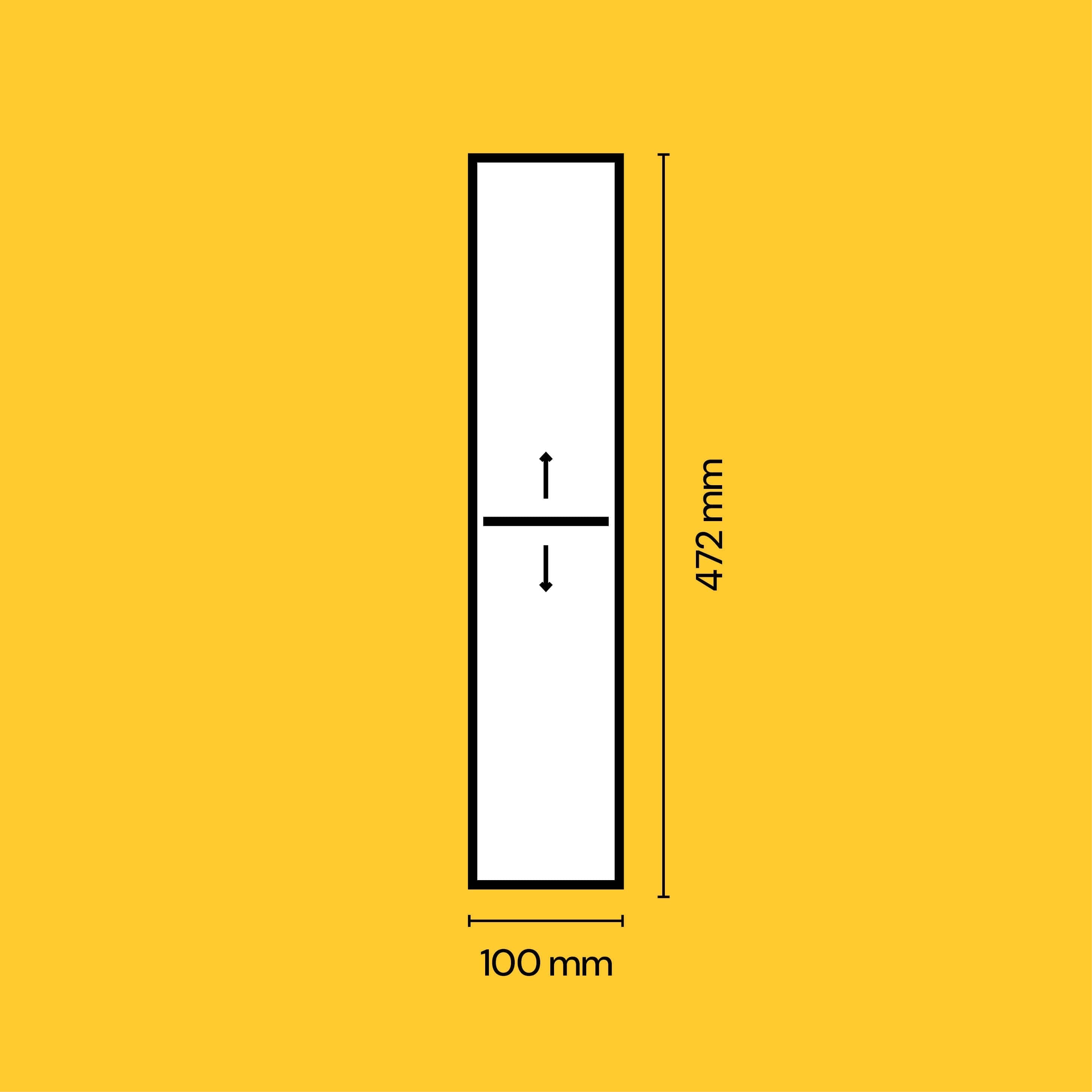 AMBIA-LINE Schubladeneinsatz Stahl (10 cm) Rahmen Blum